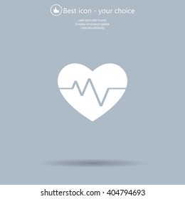 Cardiogram Icon Vector
