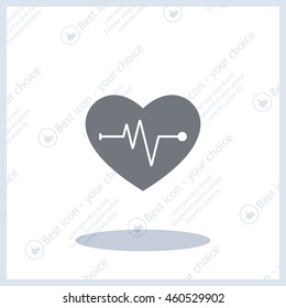 Cardiogram Icon Vector