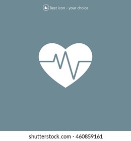 Cardiogram Icon Vector