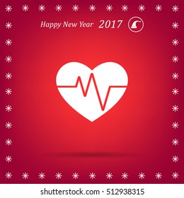 Cardiogram Icon Vector