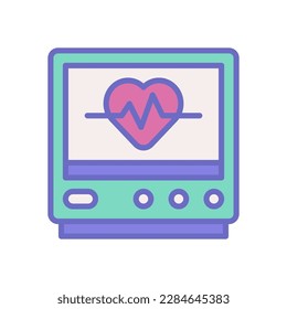 cardiogram icon for your website design, logo, app, UI.