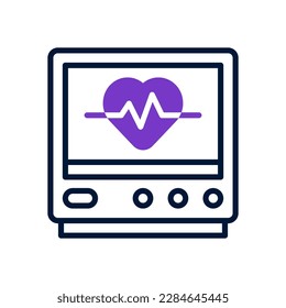 cardiogram icon for your website design, logo, app, UI.