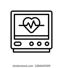cardiogram icon for your website design, logo, app, UI.
