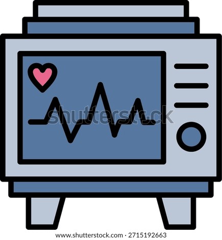 Cardiogram New Creative Vector Icons Design