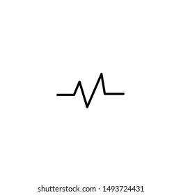 cardiogram, pulse, activity icon vector illustration