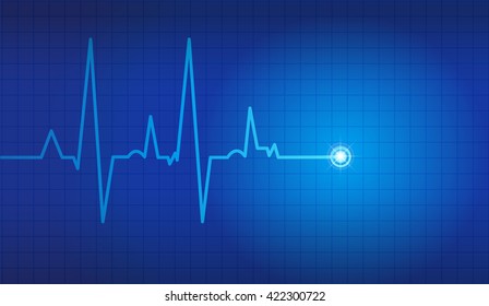 Health Care Vector Medical Background Heart Stock Vector (Royalty Free ...