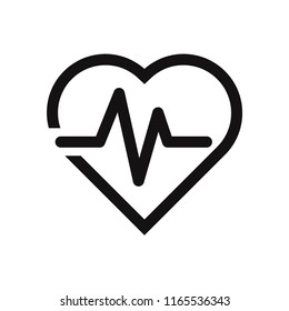 Cardiogram vector icon