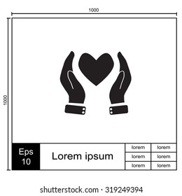 Cardiogram vector icon.