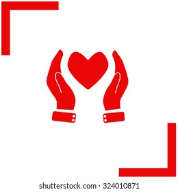 Cardiogram vector icon.
