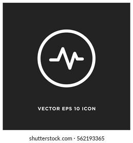 Cardiogram Vector Icon