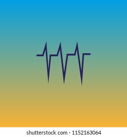 cardiology, cardiogram, badge
