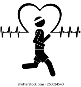 Cardiology design, vector illustration