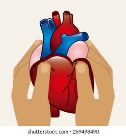 cardiology design, vector illustration eps10 graphic 