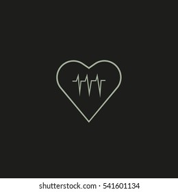 cardiology, icon