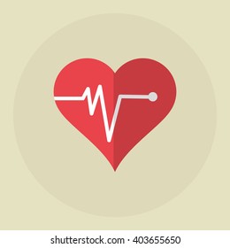 cardiology icon design , vector illustration