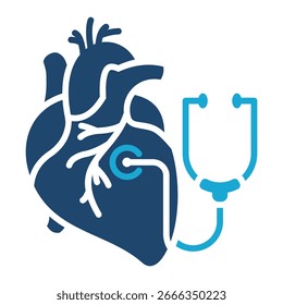 Cardiologia Elemento Ícone Para Design