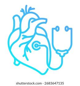 Cardiologia Elemento Ícone Para Design