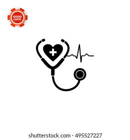 Cardiology simple icon