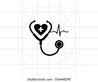 Cardiology simple icon