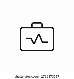 cardiology tools icon sign vector