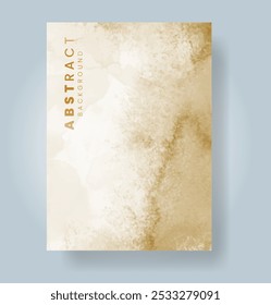 Cards with abstract watercolor background. Design for your cover, date, postcard, banner, logo.