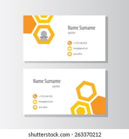 cards for beekeepers. Honey.
