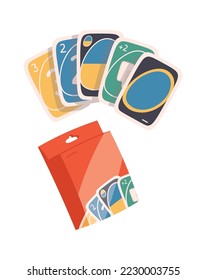 Cards board games flat icon Leisure activity