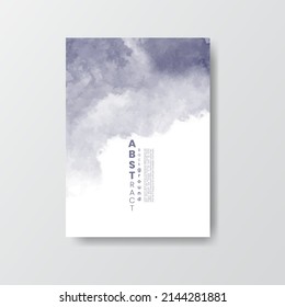 Cards with bright colorful vector watercolor background. Design for your date, postcard, banner, logo. 