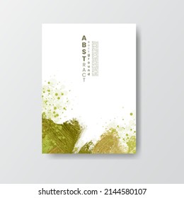 Cards with bright colorful vector watercolor background. Design for your date, postcard, banner, logo. 