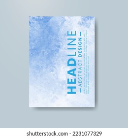 cards with bright colorful vector watercolor background. Design for your date, postcard, banner.
