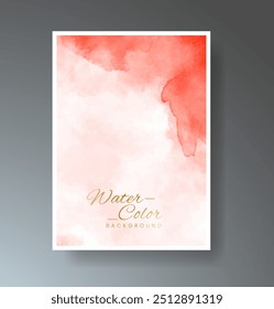 Cards with bright colorful vector watercolor background. Design for your date, postcard, banner.