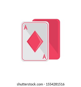 Cards design, Casino las vegas game lucky play win and chance theme Vector illustration