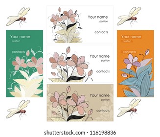 Cards design set