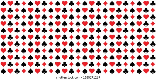 Cards game spades Queen King Heart Ace Poker player card game symbols Spade jack Oneline line pattern Vector bridge icons Funny gambling play suit black blackjack  Casino club gaming playing suits