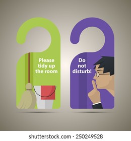 Cards for hotel rooms