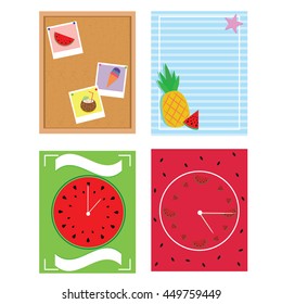 cards on a summer theme