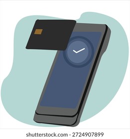 cartões e máquinas de pagamento. Máquina de pagamento e POS de cartão de crédito