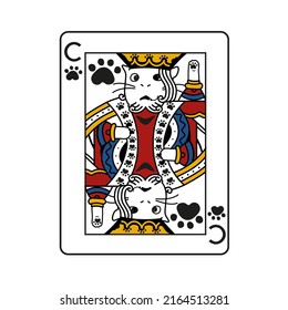 cards, but the picture inside is a cat's face.