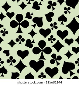 cards. seamless background. eps8