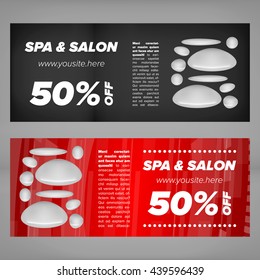 Cards for SPA salon