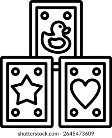 Cards vector icon. Can be used for printing, mobile and web applications.