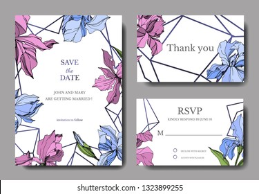 Cards with Vector Iris