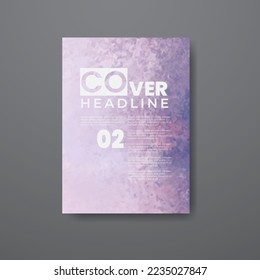 Cards with watercolor background. Design for your cover, date, postcard, banner, logo.