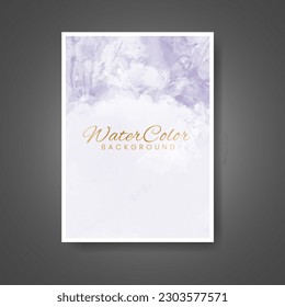 Cards with watercolor background. Design for your cover, date, postcard, banner, logo.