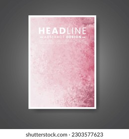 Cards with watercolor background. Design for your cover, date, postcard, banner, logo.