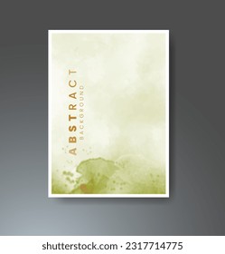 Cards with watercolor background. Design for your cover, date, postcard, banner, logo.