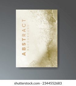 Cards with watercolor background. Design for your cover, date, postcard, banner, logo.