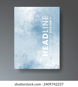 Cards with watercolor background. Design for your cover, date, postcard, banner, logo.