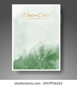 Cards with watercolor background. Design for your cover, date, postcard, banner, logo.