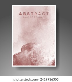 Cards with watercolor background. Design for your cover, date, postcard, banner, logo.